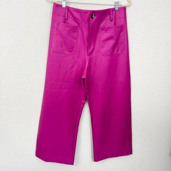 Maeve Pants - Maeve Pink Wide Leg Pants